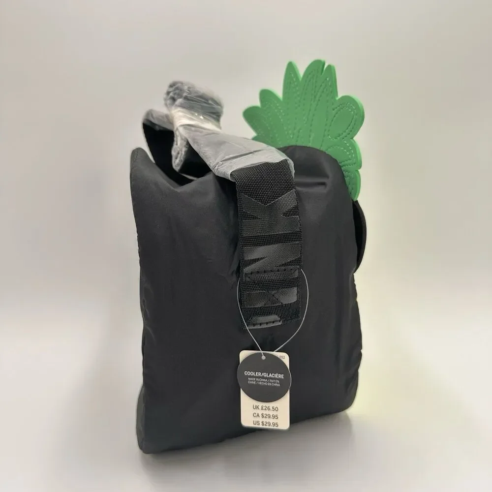 Victoria's Secret PINK Pineapple Cooler Summer Beach Insulated Lunch Bag NWT - Picture 7 of 12